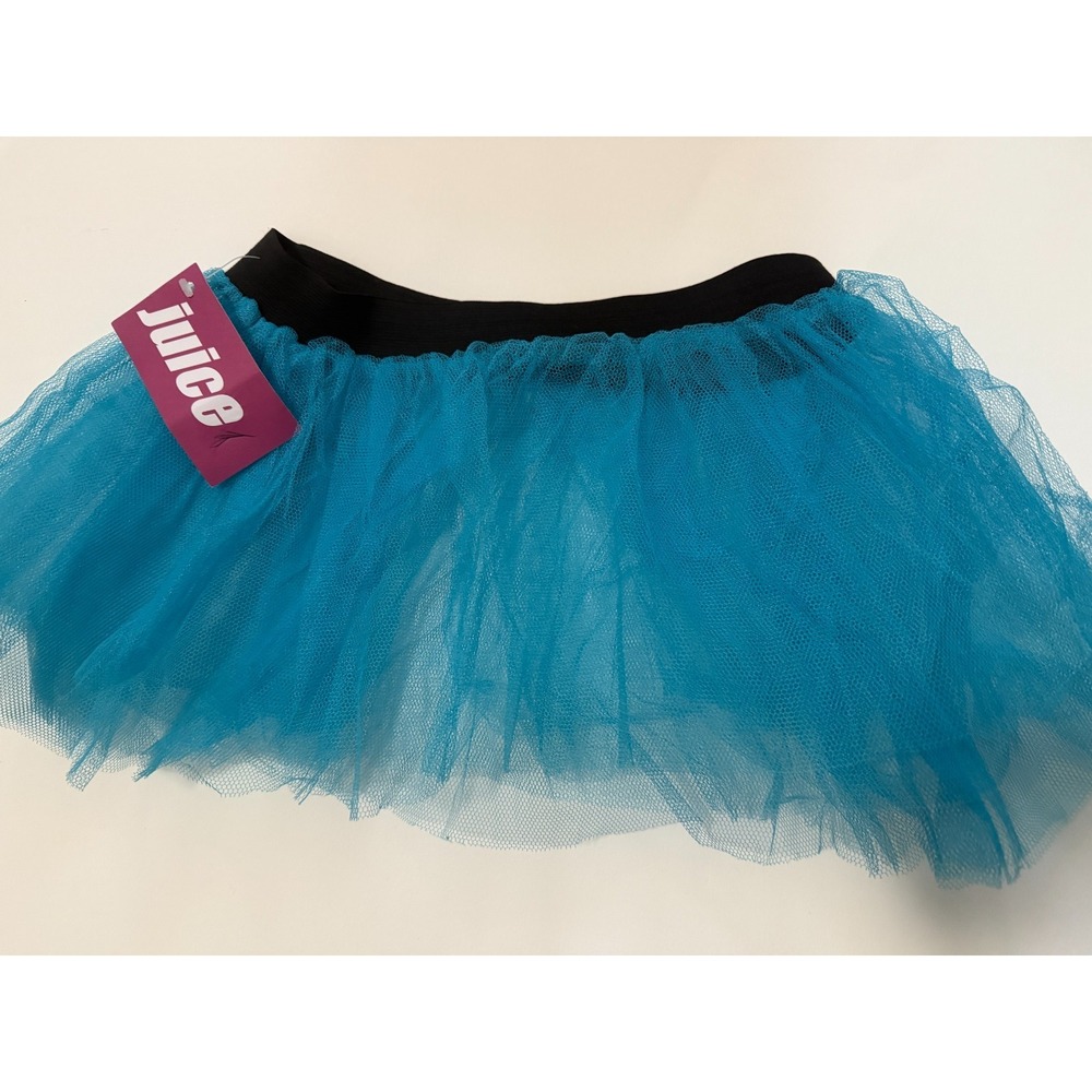 Juice Rock Addict Blue Tulle Tutu Skirt Adult Small Costume
